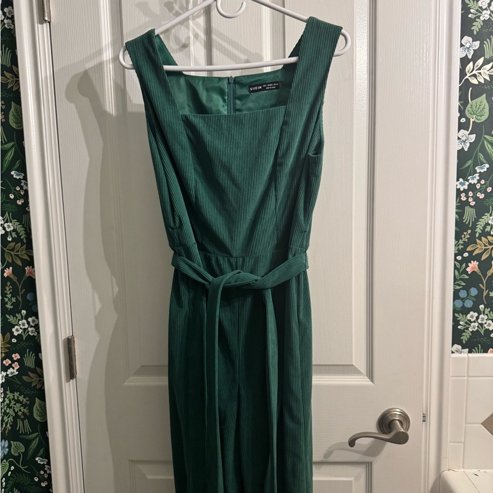 green corduroy jumpsuit​ - Picture 5 of 5